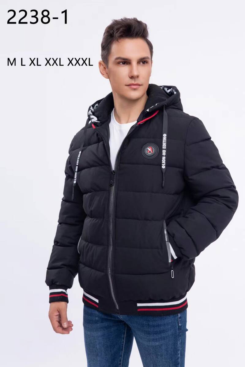 Kurtka męska zimowa Roz M-3XL, 1 Kolor Paczka 5 szt